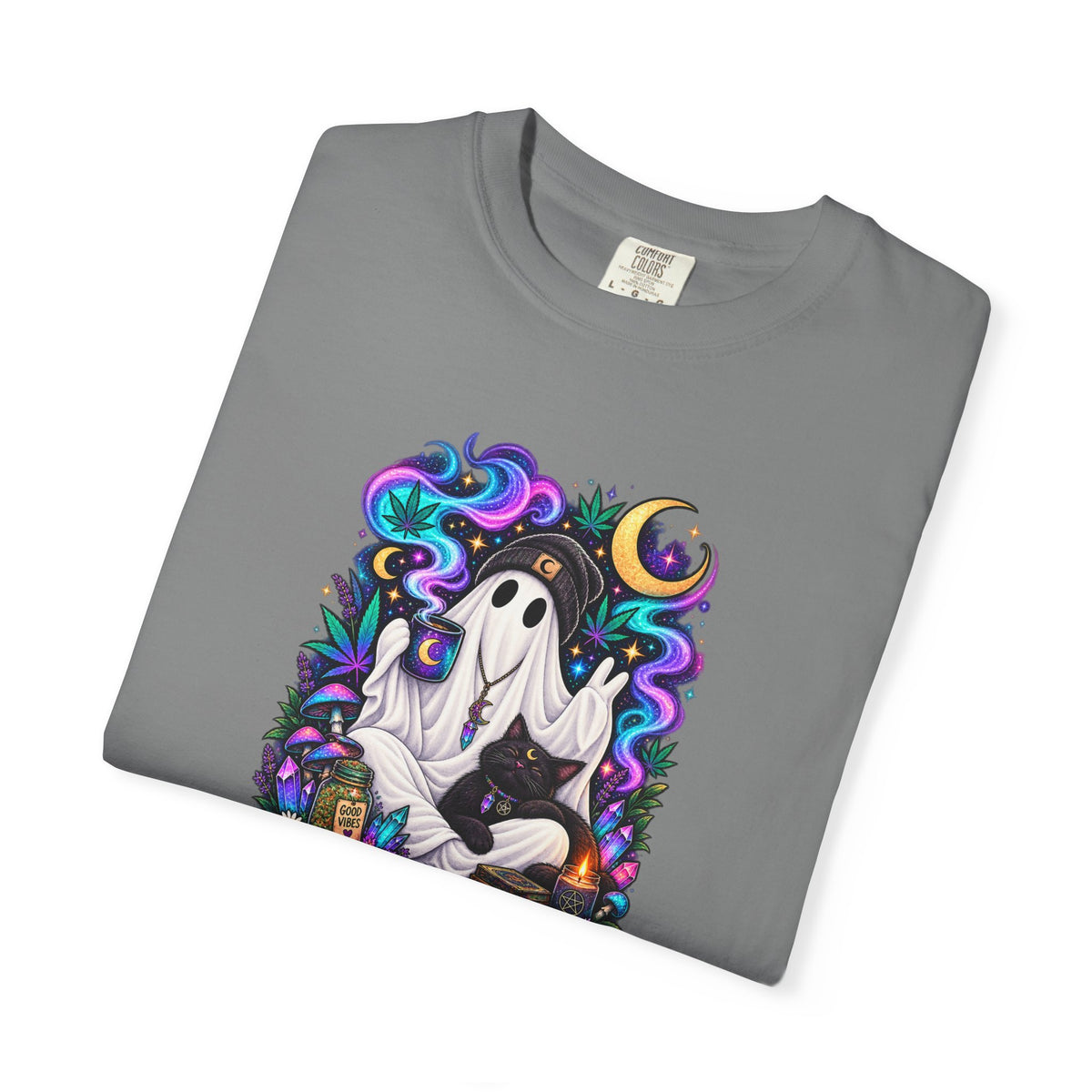 Higher Vibrations Ghost Graphic T-Shirt