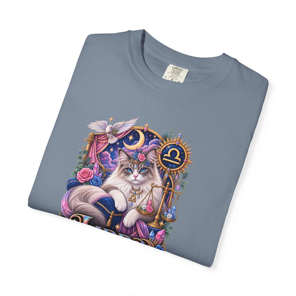 Libra Zodiac T-Shirt — Persian Celestial Scale Astrology Tee