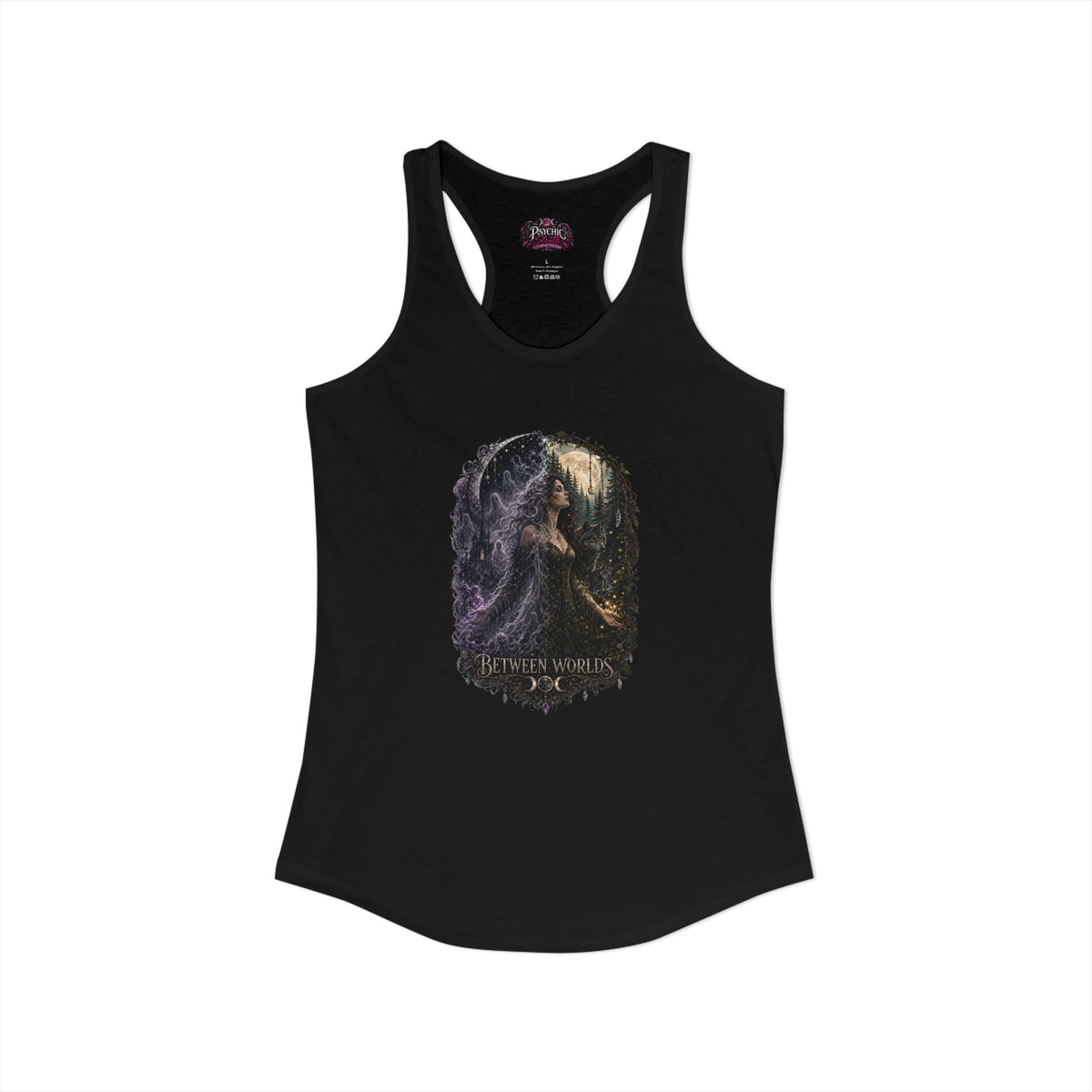 Between Worlds Witchy Paranormal Tank