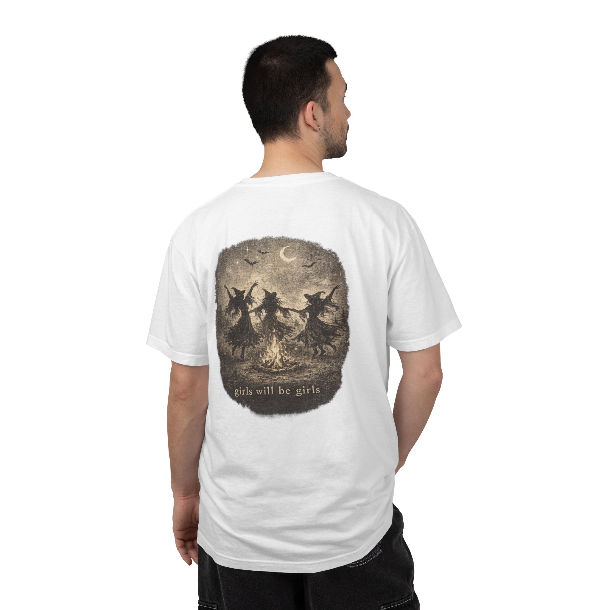 Witch Sisters T-Shirt — "Girls Will Be Girls" Graphic Tee
