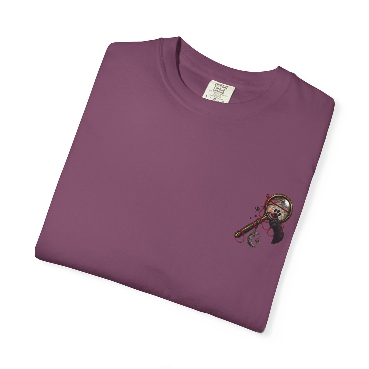 Mystery Evidence Board T-Shirt — Crime Scene Collage Graphic Tee