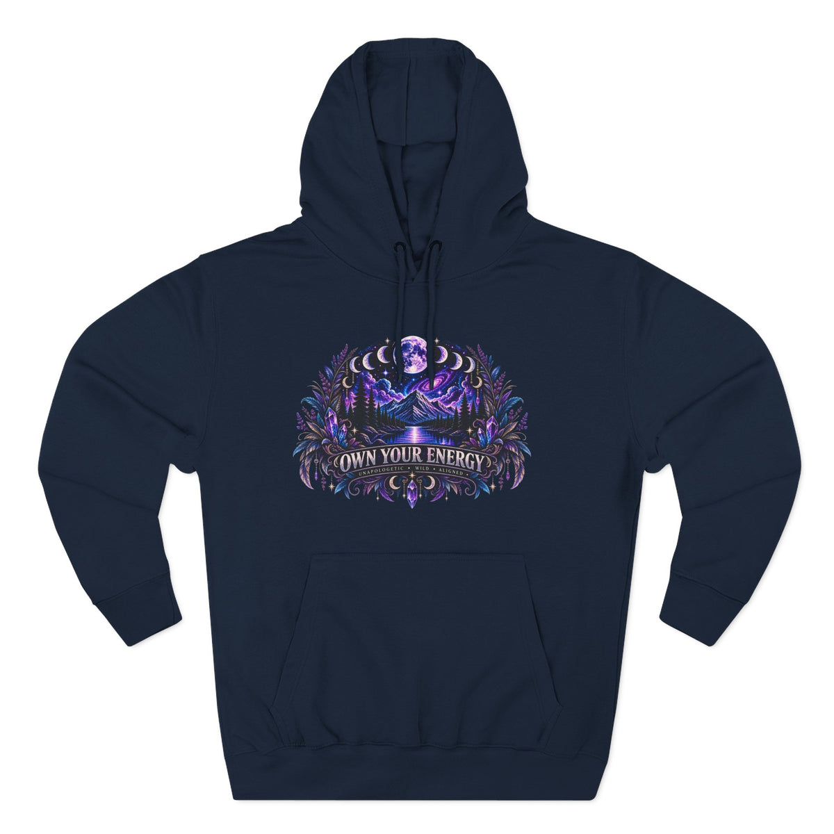Own Your Energy Hoodie — Cosmic Motivational Pullover