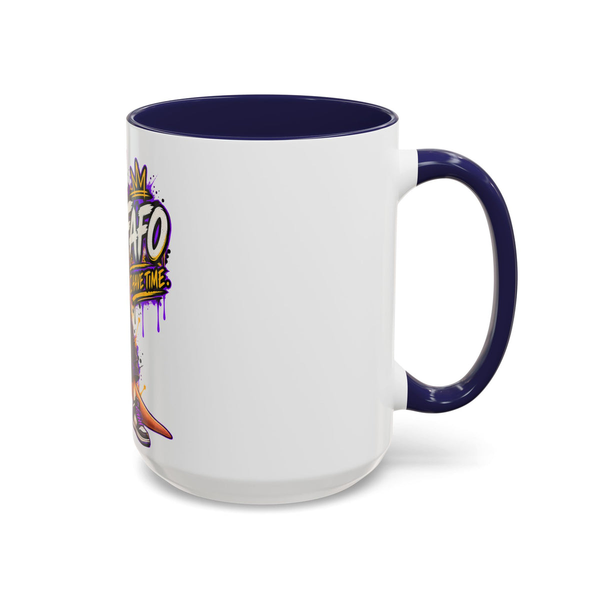 Kangaroo Streetwear Coffee Mug — "FAFO I Have Time" Accent Mug