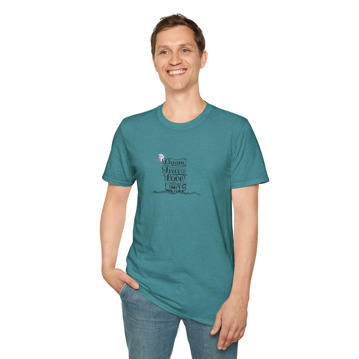 Inspiring 'Dream Without Fear, Love Without Limits' T-Shirt