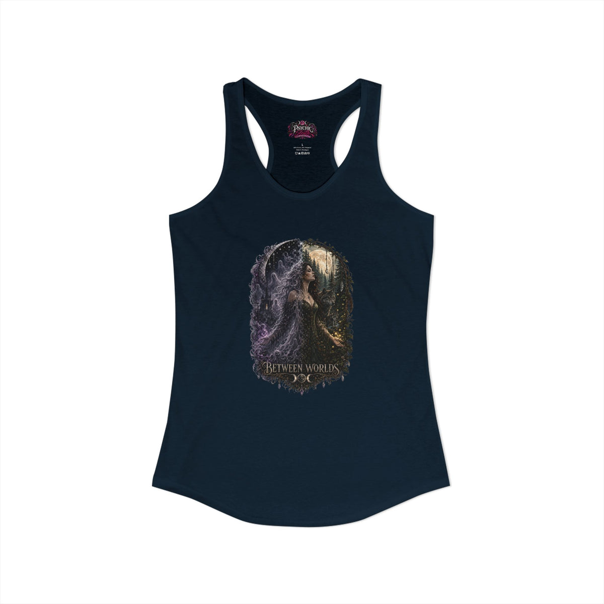 Between Worlds Witchy Paranormal Tank