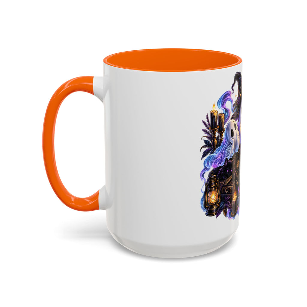 Halloween Ghost Ouija Accent Coffee Mug (11/15oz)