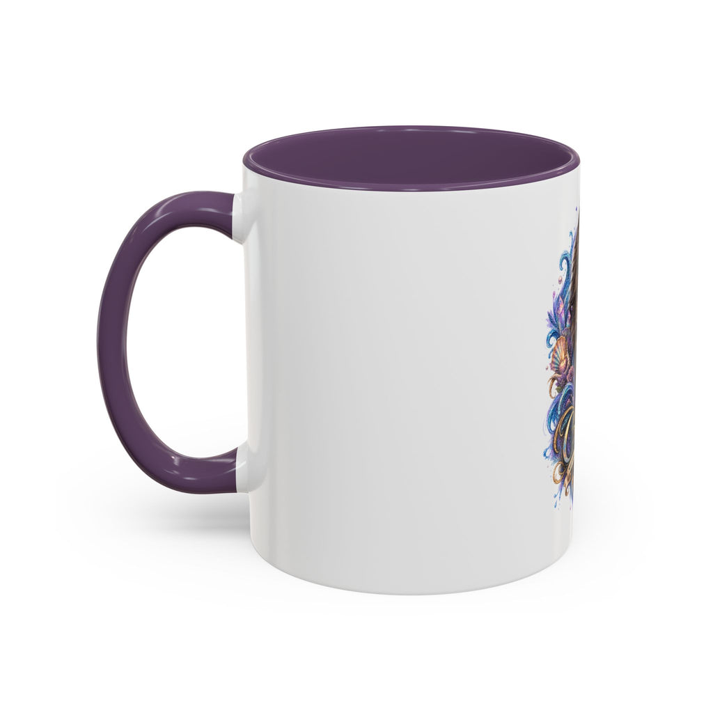 Cancer Zodiac Tortoiseshell Cat Accent Coffee Mug – Astrological Cat Lover Gift (11/15oz)