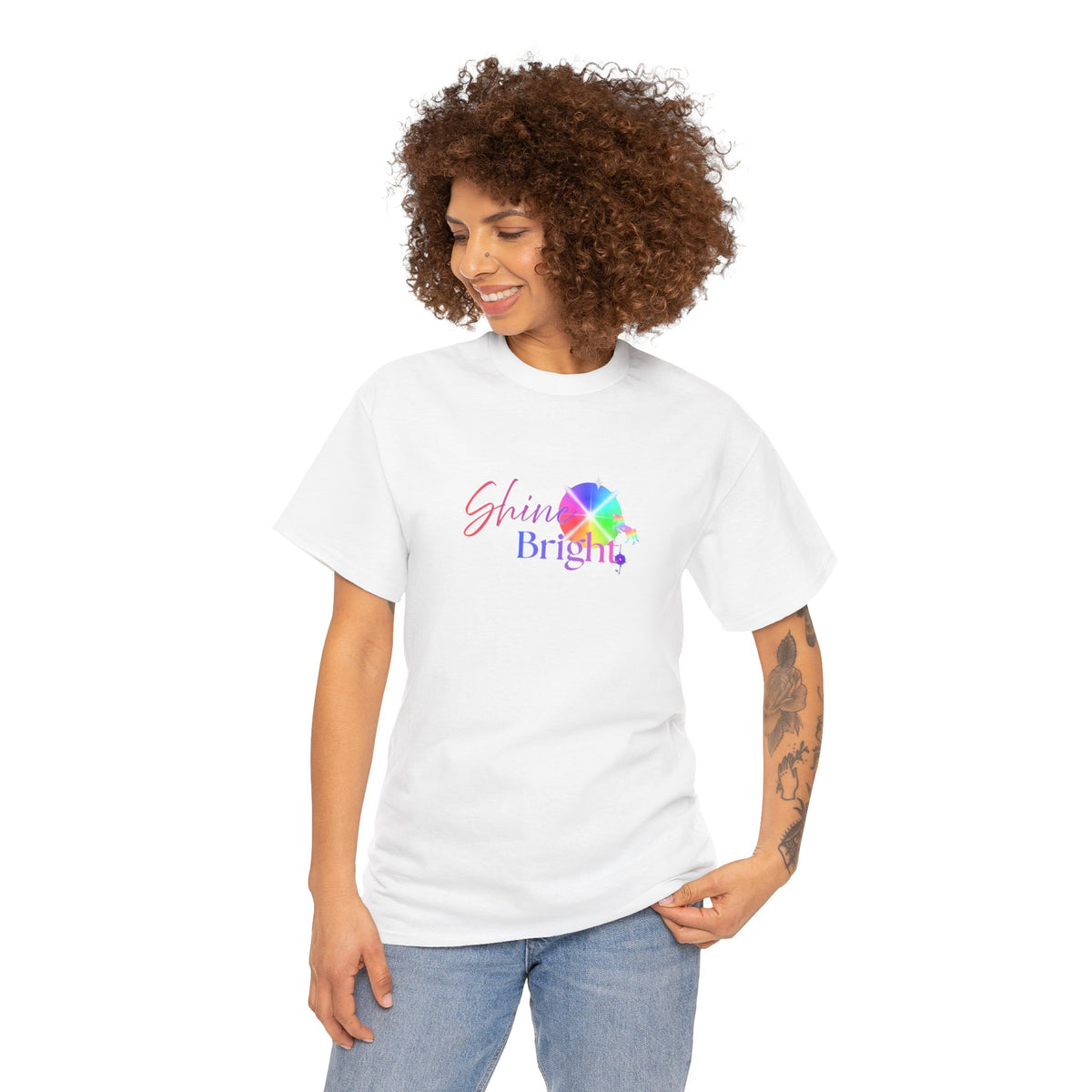Shine Bright Pastel Graphic Tee
