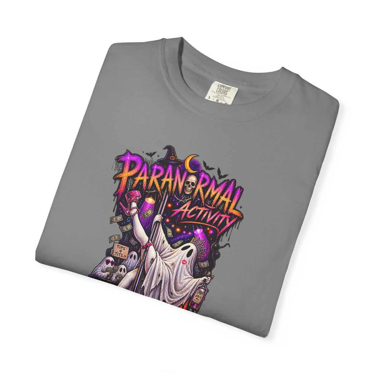 Paranormal Activity Ghost T-Shirt= Halloween ghost tee