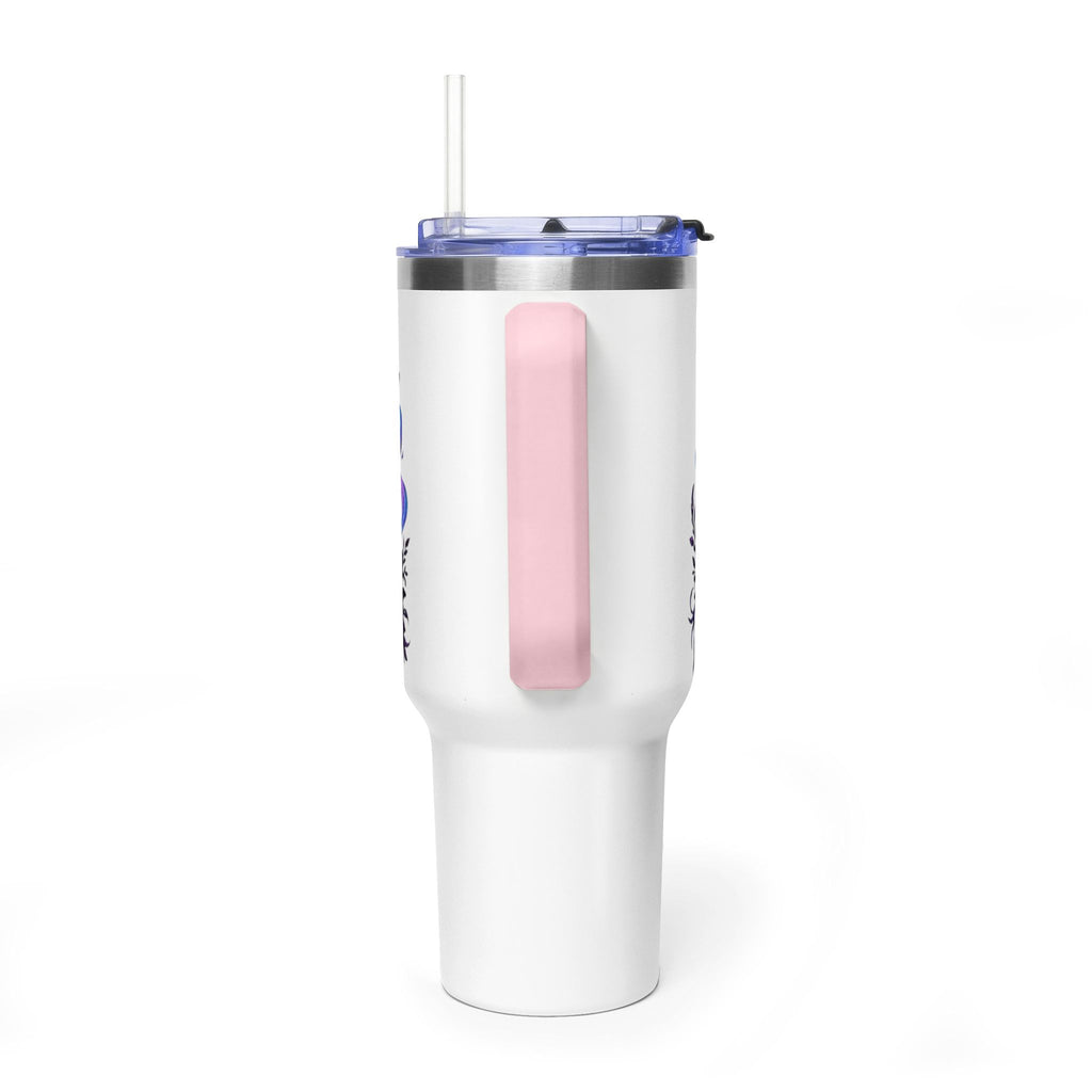 40oz Witchy Cat Thermal Tumbler – 'Own Your Energy' Insulated Travel Mug