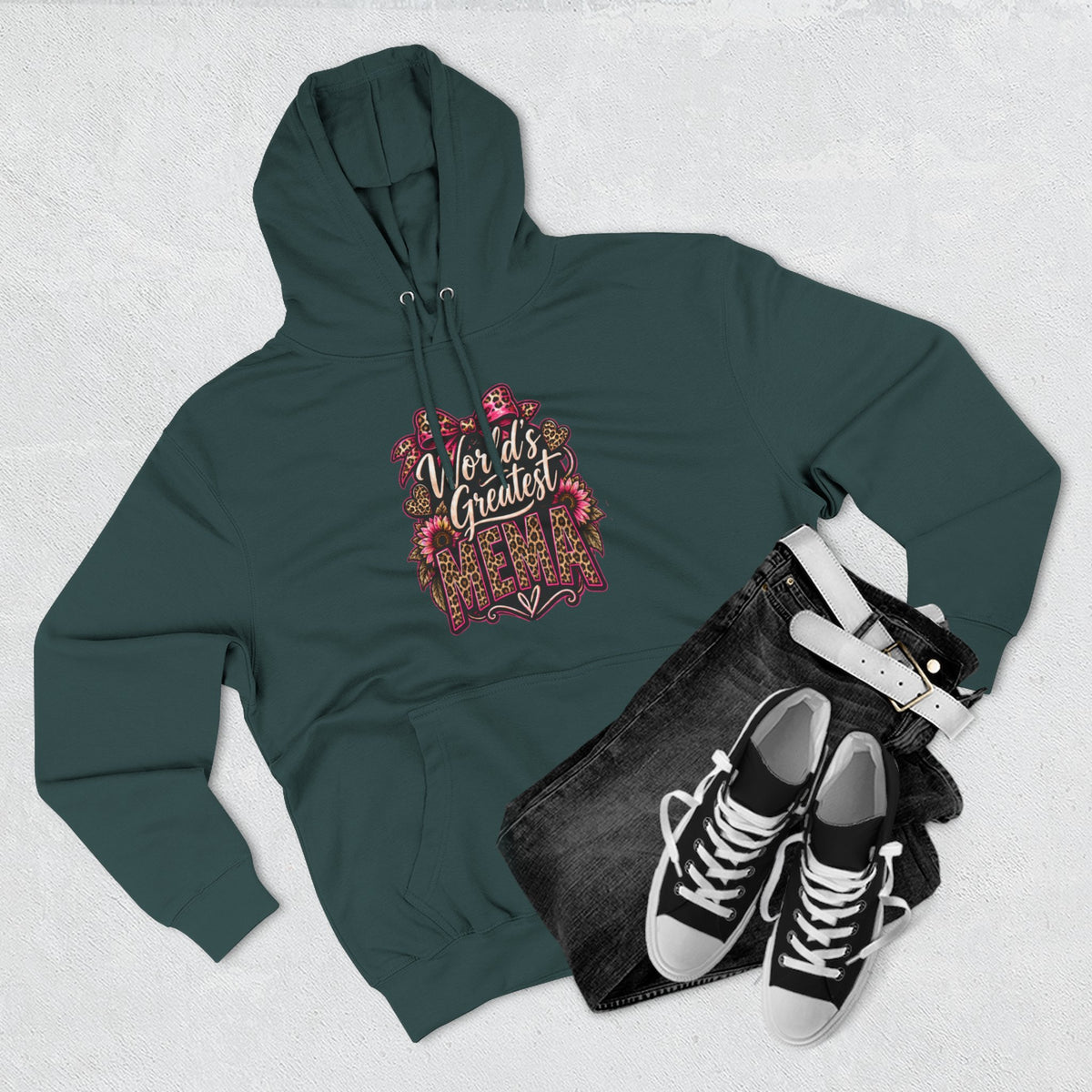 World’s Greatest Mema Hoodie-Grandma Hoodie