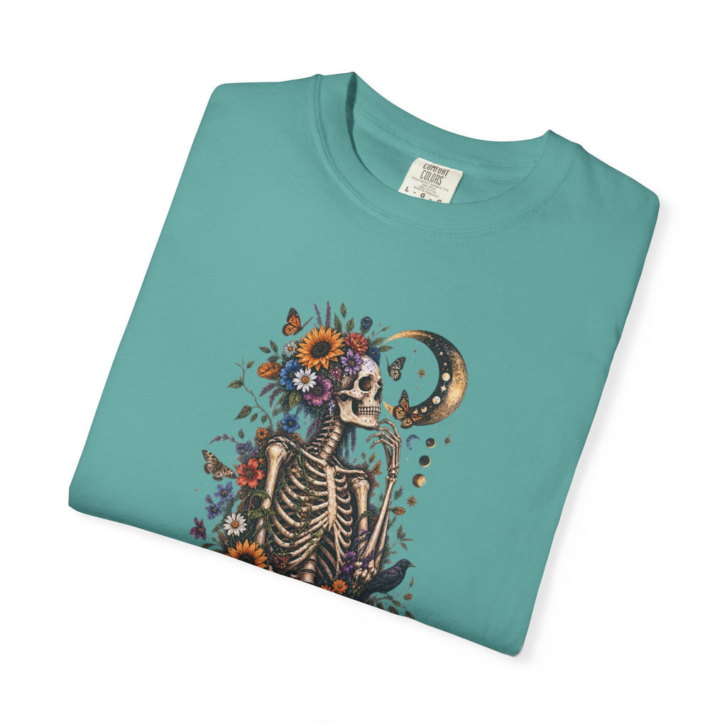 Floral Skeleton T-Shirt — Gothic Floral
