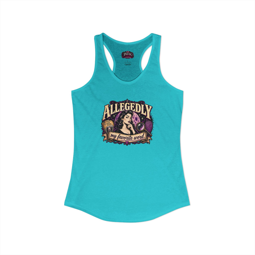 Allegedly My Favorite Word Graphic Tank