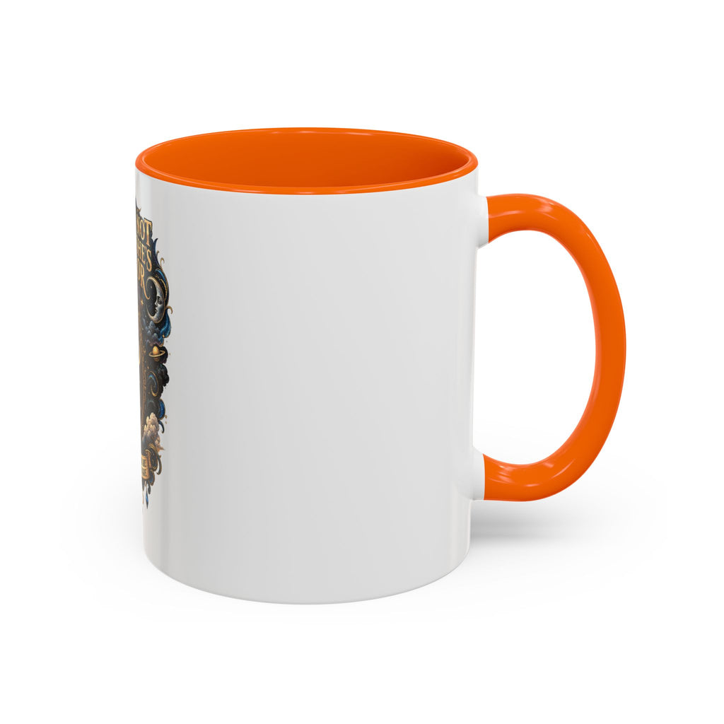 Coffee Mug — "Karma's Not a Bitch — She's a Mirror" Accent Ceramic Mug (11/15oz)