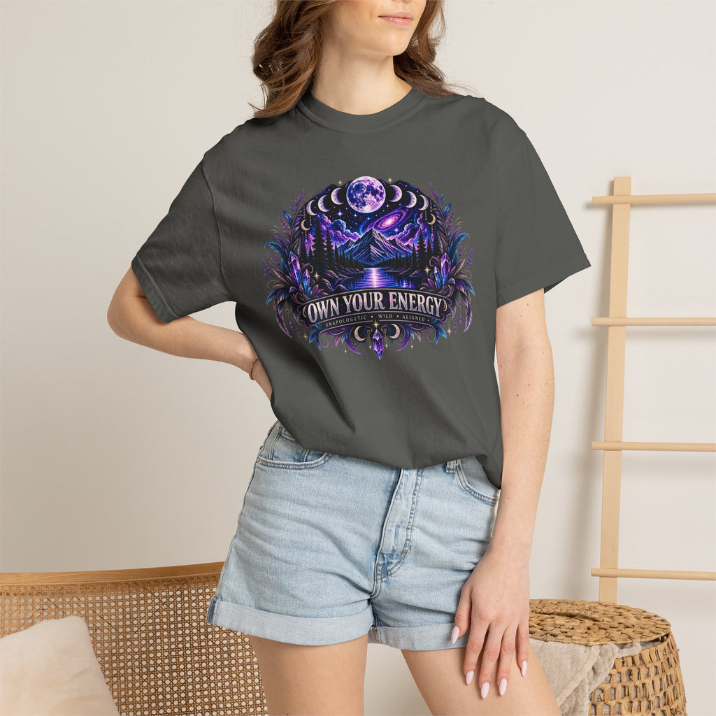 Own Your Energy T-Shirt — Mystic Moon Graphic Tee