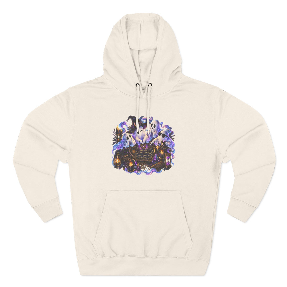 Funny Ghosts with Spirit Board Hoodie — Halloween Ghosts & Haunted Night Pullover