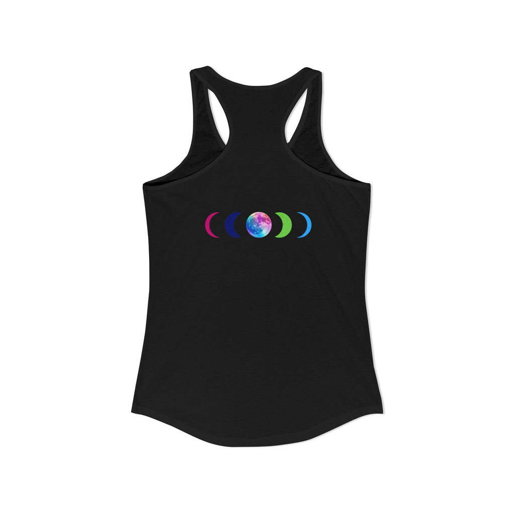 Rainbow Wolf Tank Top | Women's Racerback