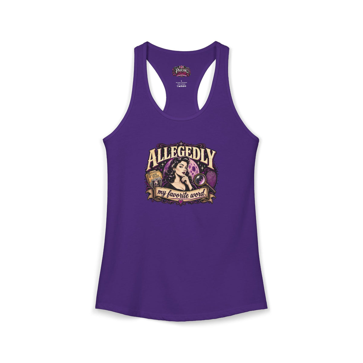 Allegedly My Favorite Word Graphic Tank