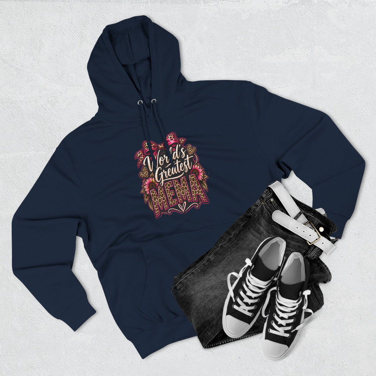 World’s Greatest Mema Hoodie-Grandma Hoodie