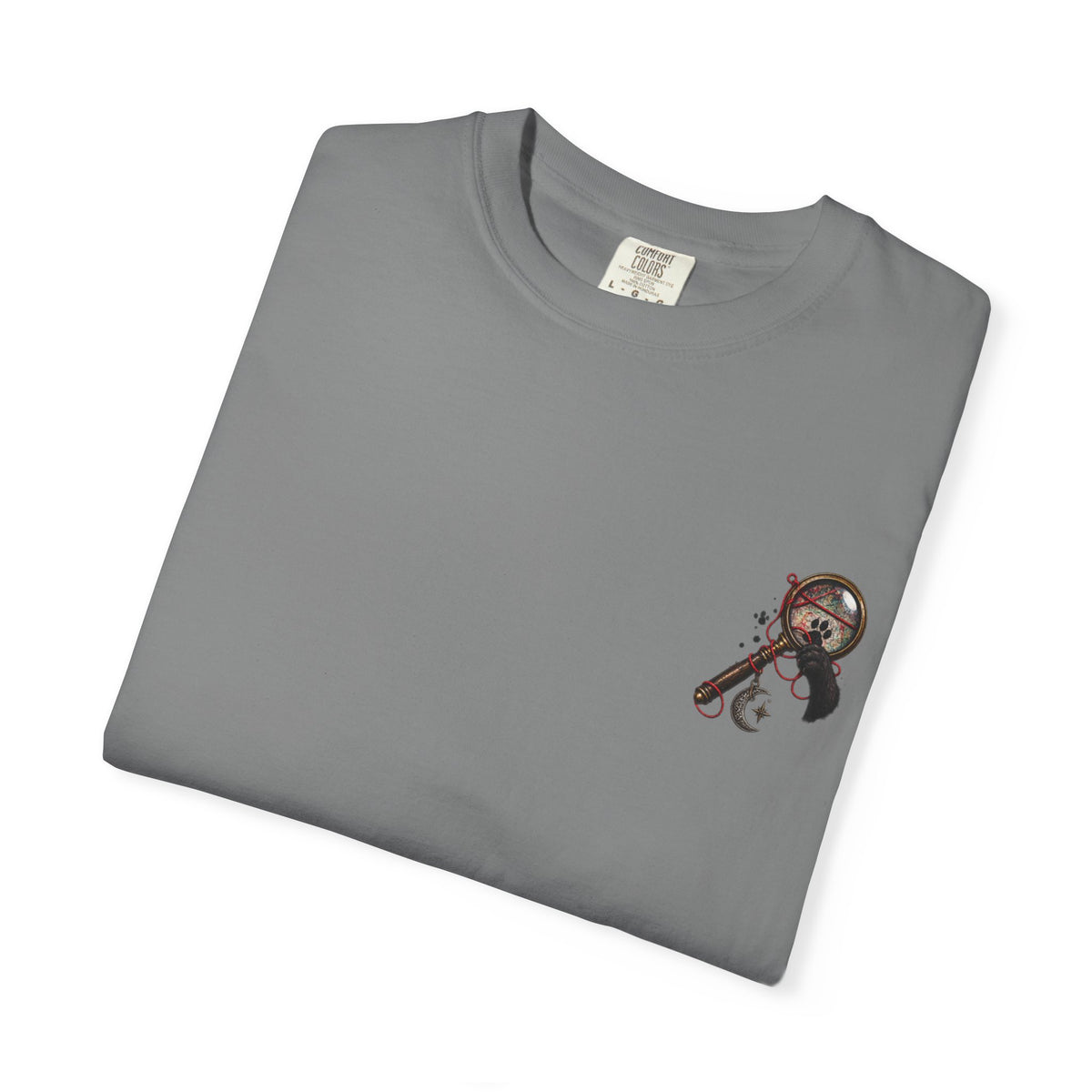 Mystery Evidence Board T-Shirt — Crime Scene Collage Graphic Tee