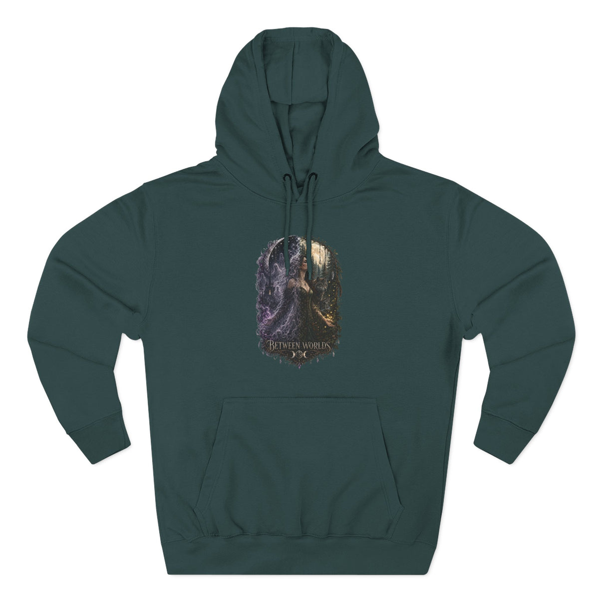 Witchy Between Worlds Ghostly Gothic Hoodie