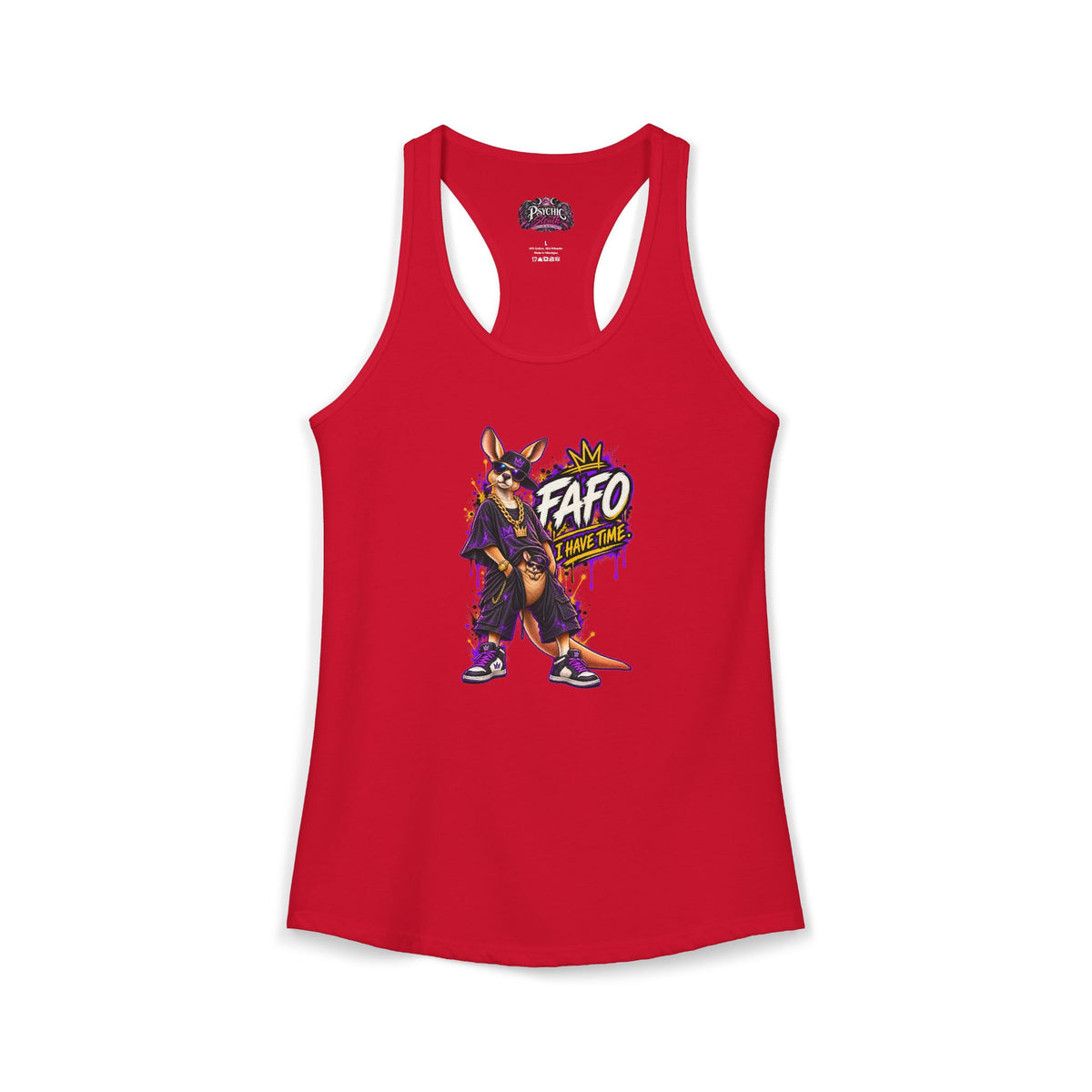 FAFO Kangaroo Graphic Tank - Sarcastic Tank