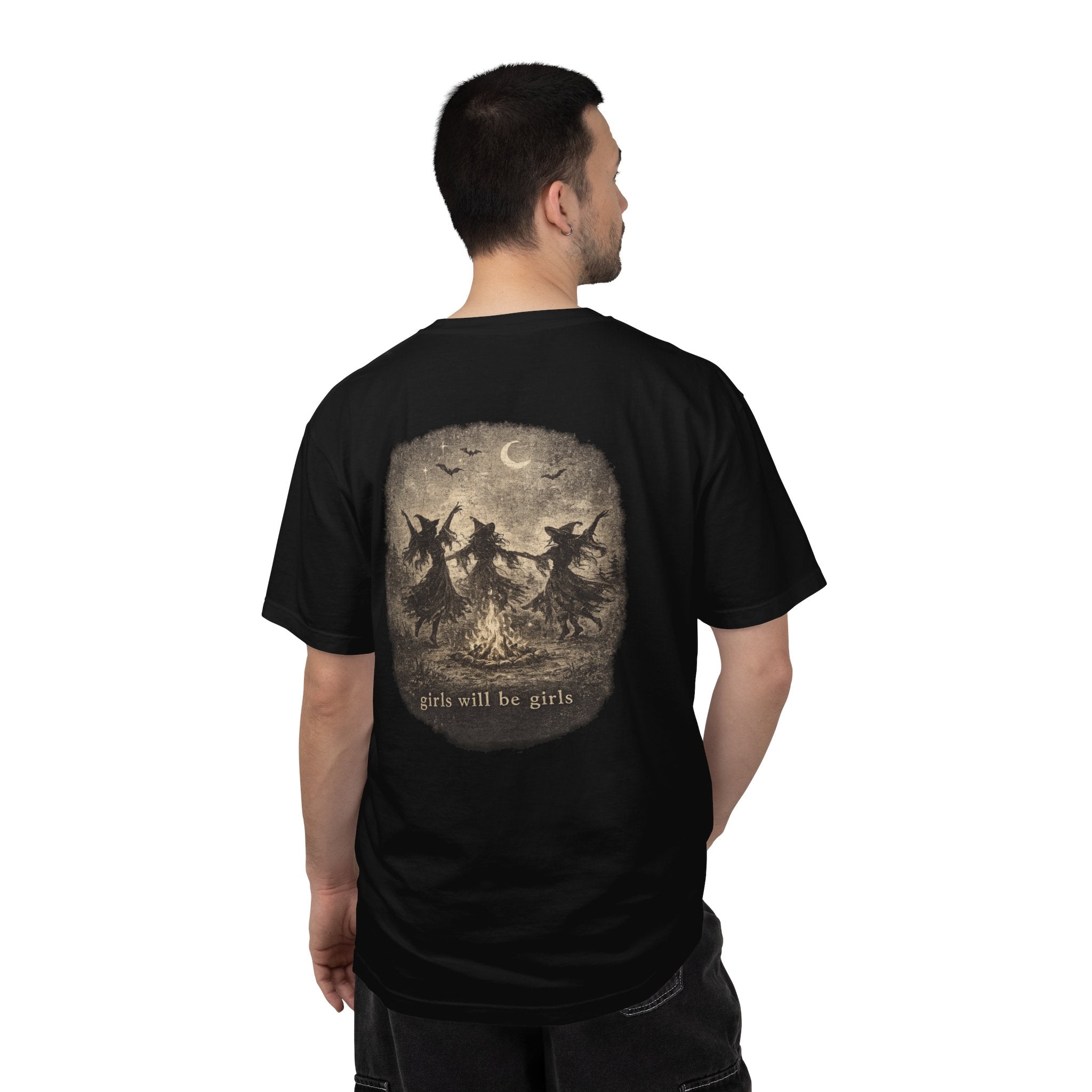 Witch Sisters T-Shirt — "Girls Will Be Girls" Graphic Tee