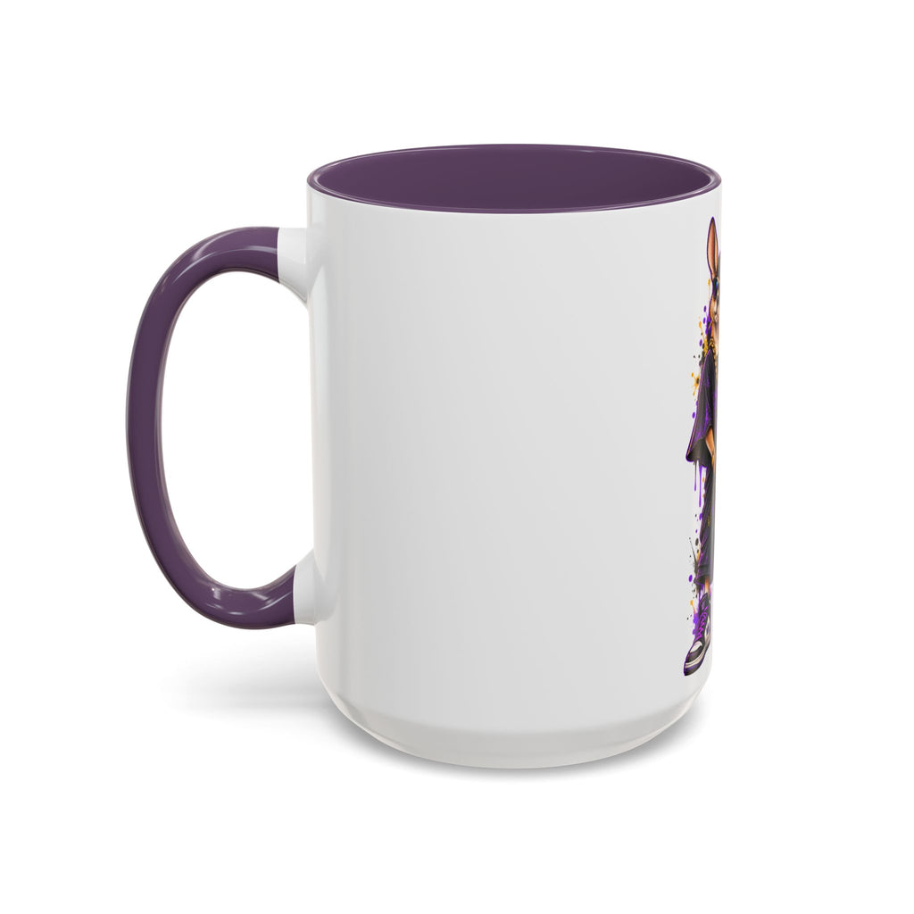 Kangaroo Streetwear Coffee Mug — "FAFO I Have Time" Accent Mug