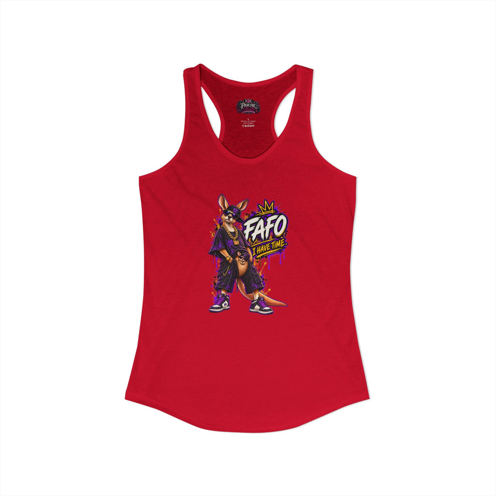 FAFO Kangaroo Graphic Tank - Sarcastic Tank