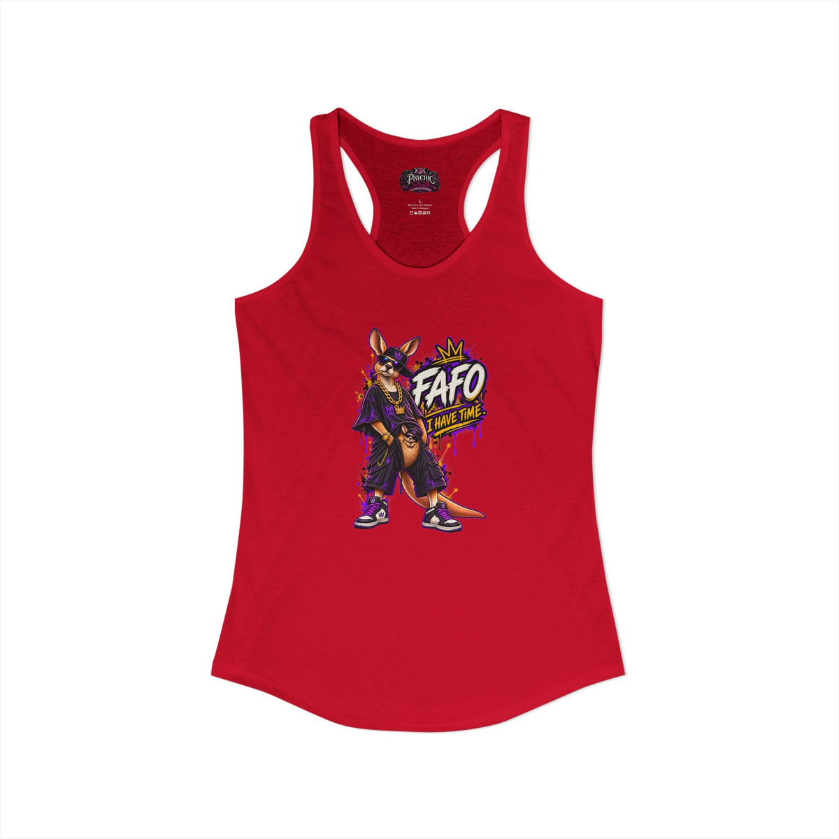 FAFO Kangaroo Graphic Tank - Sarcastic Tank