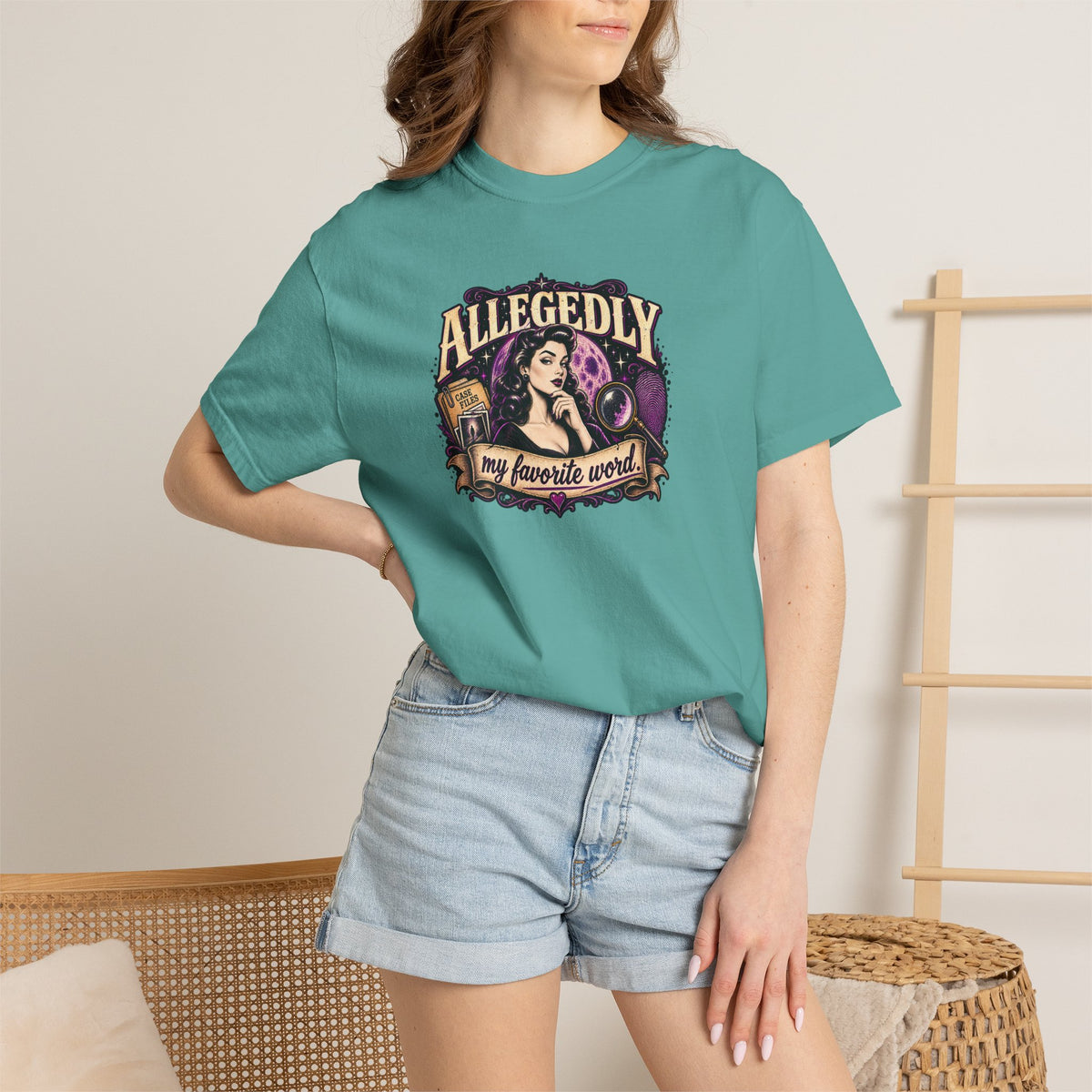 Allegedly My Favorite Word Graphic T-Shirt