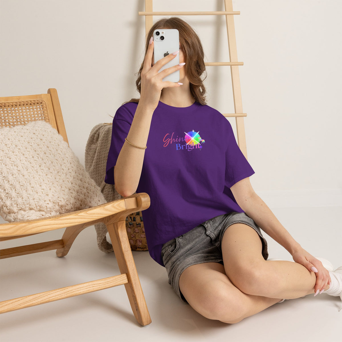 Shine Bright Pastel Graphic Tee