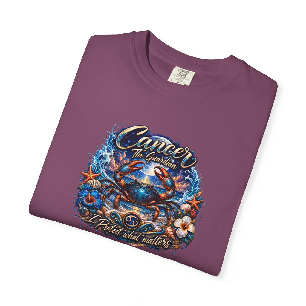 Cancer The Guardian Zodiac Tee- Born Devoted