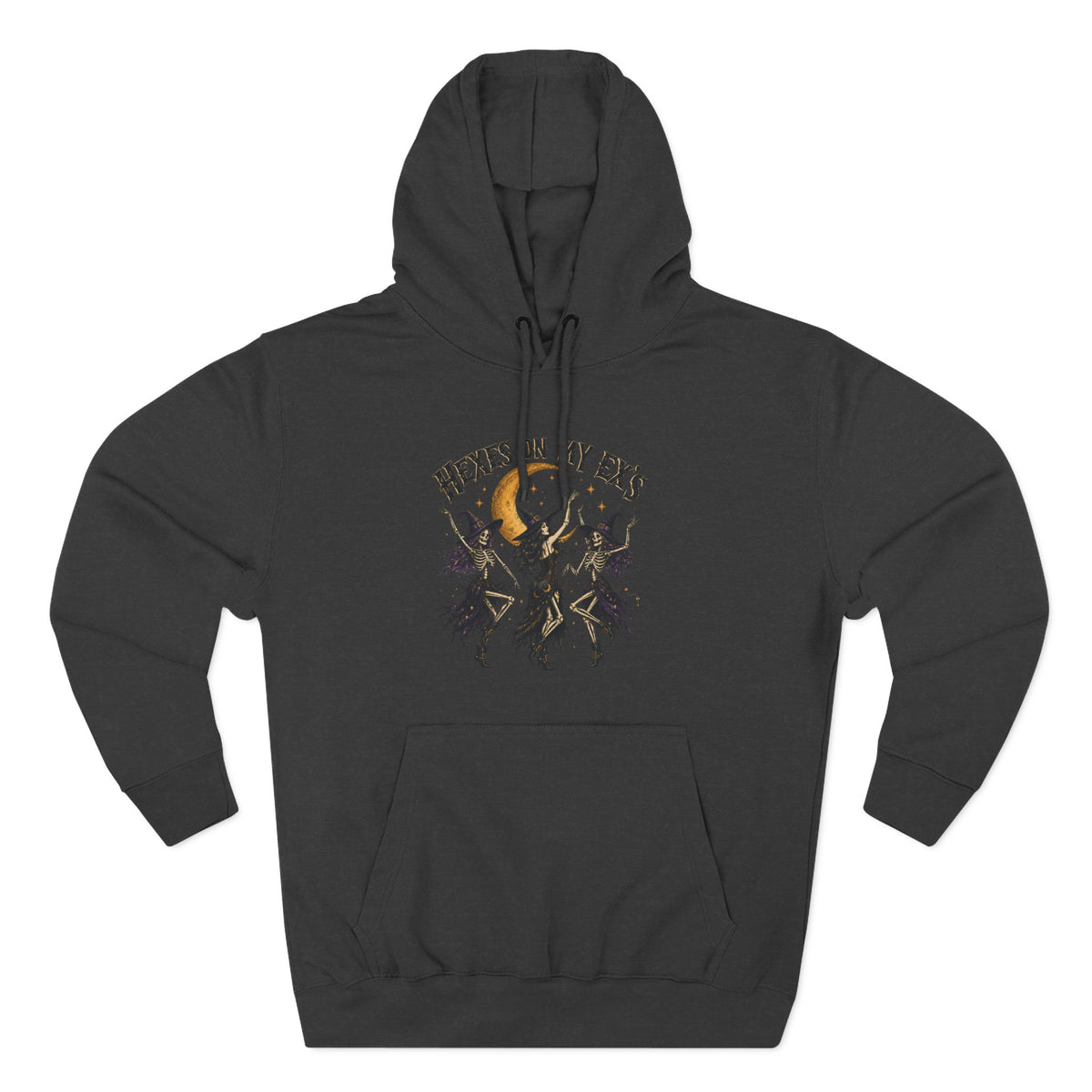 Hexes On My Exes Hoodie — Witchy Witchcraft Graphic Fleece Pullover