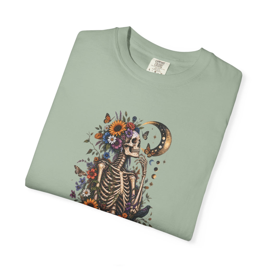 Floral Skeleton T-Shirt — Gothic Floral