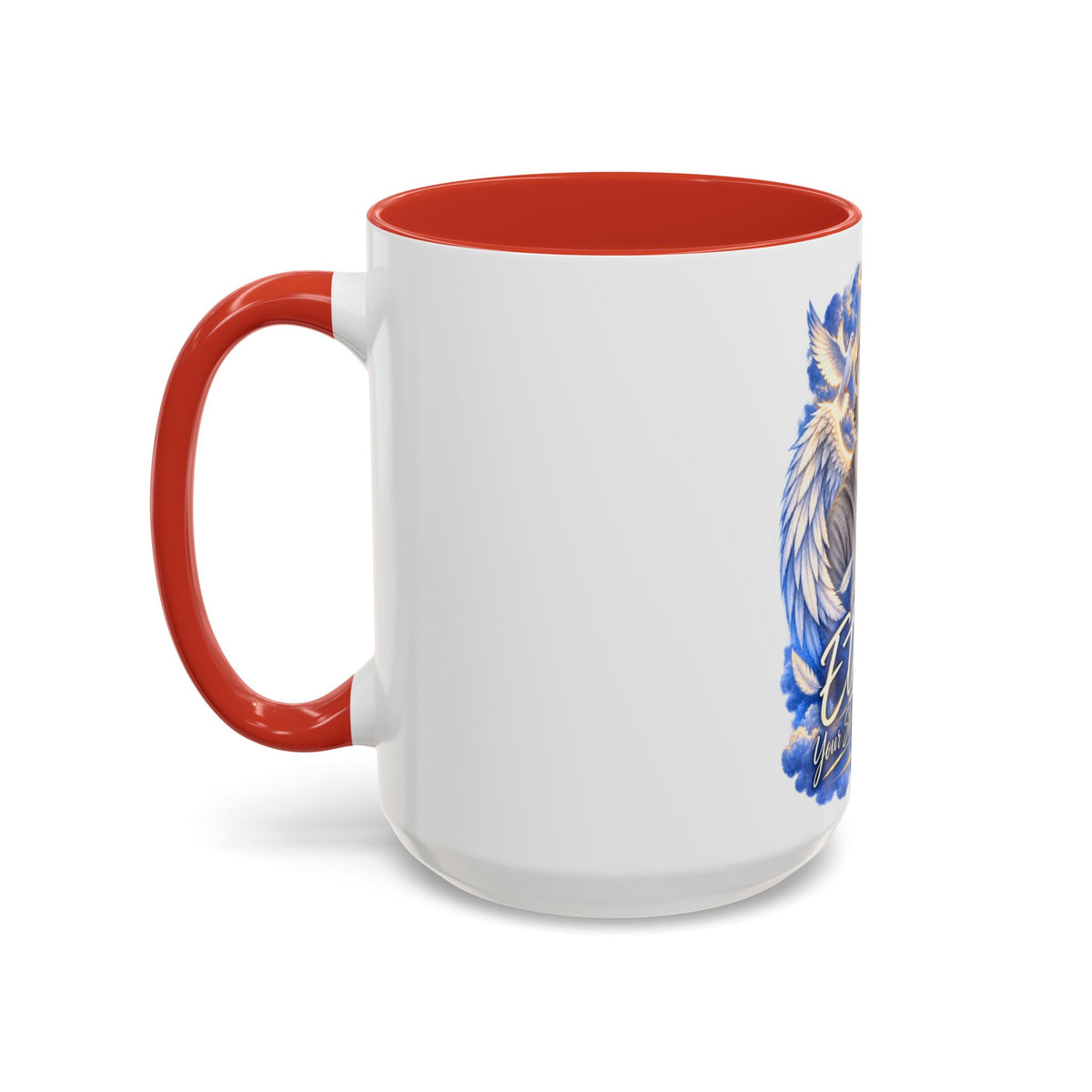 Memorial Coffee Mug — Personalized "Ethan  Your Story Still Matters" Angel Wings Tribute