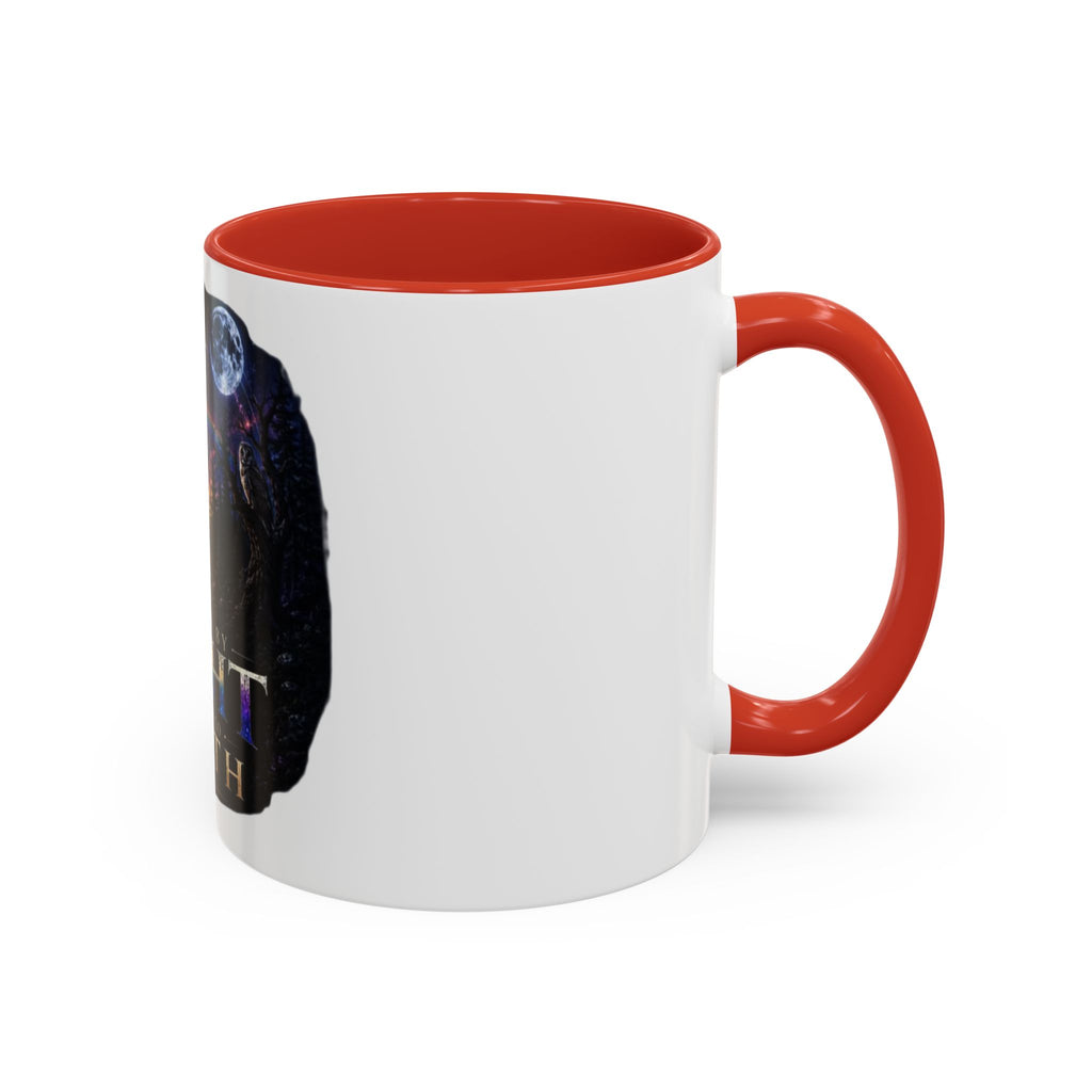 Guided by Light Coffee Mug — Inspirational Nature Moonrise Design (11/15oz) Advocacy mug