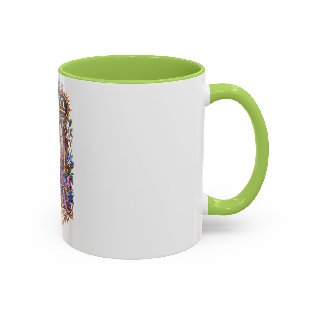 Libra Persian Cat Accent Coffee Mug — Zodiac Horoscope Gift (11/15oz)