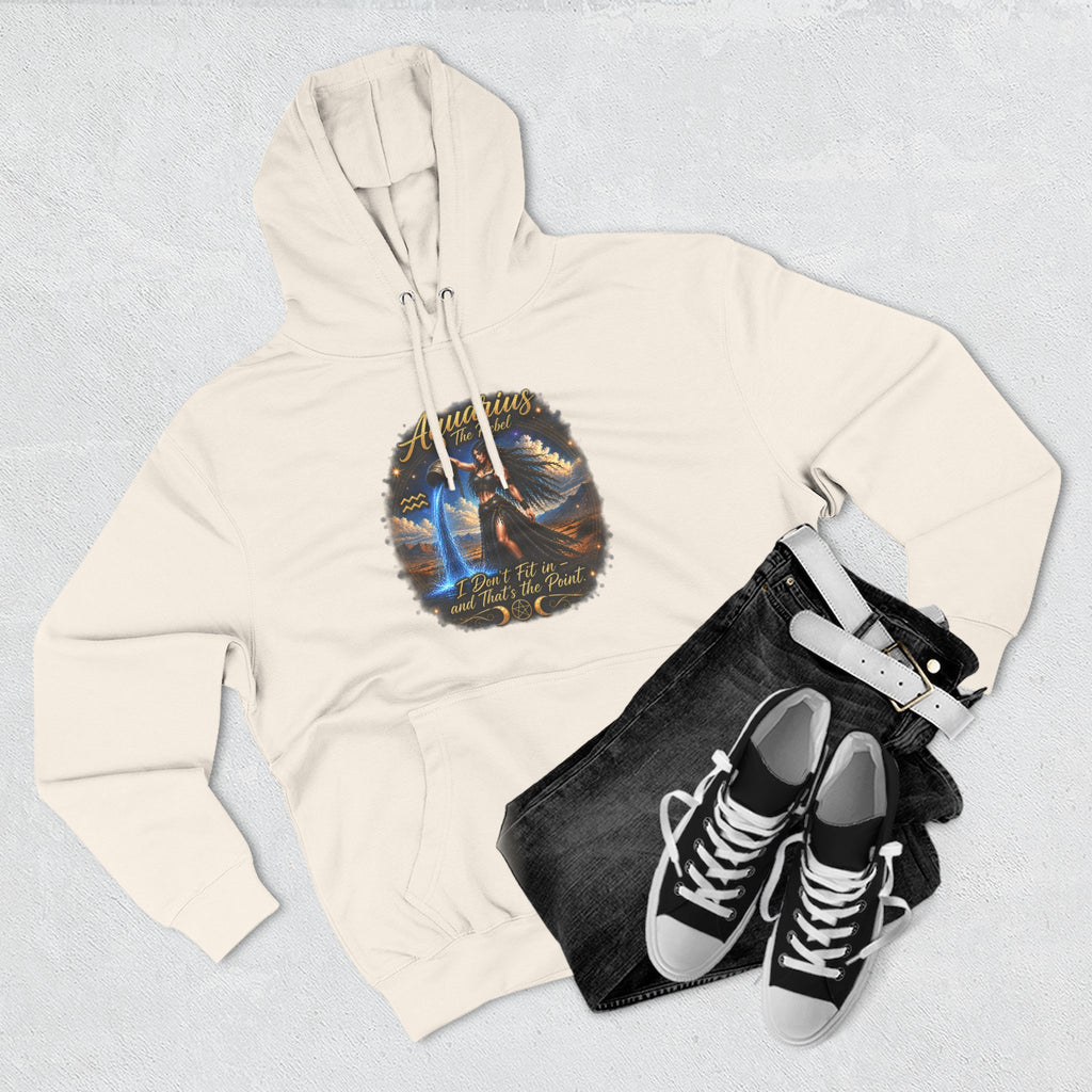 Aquarius Rebel Zodiac Hoodie