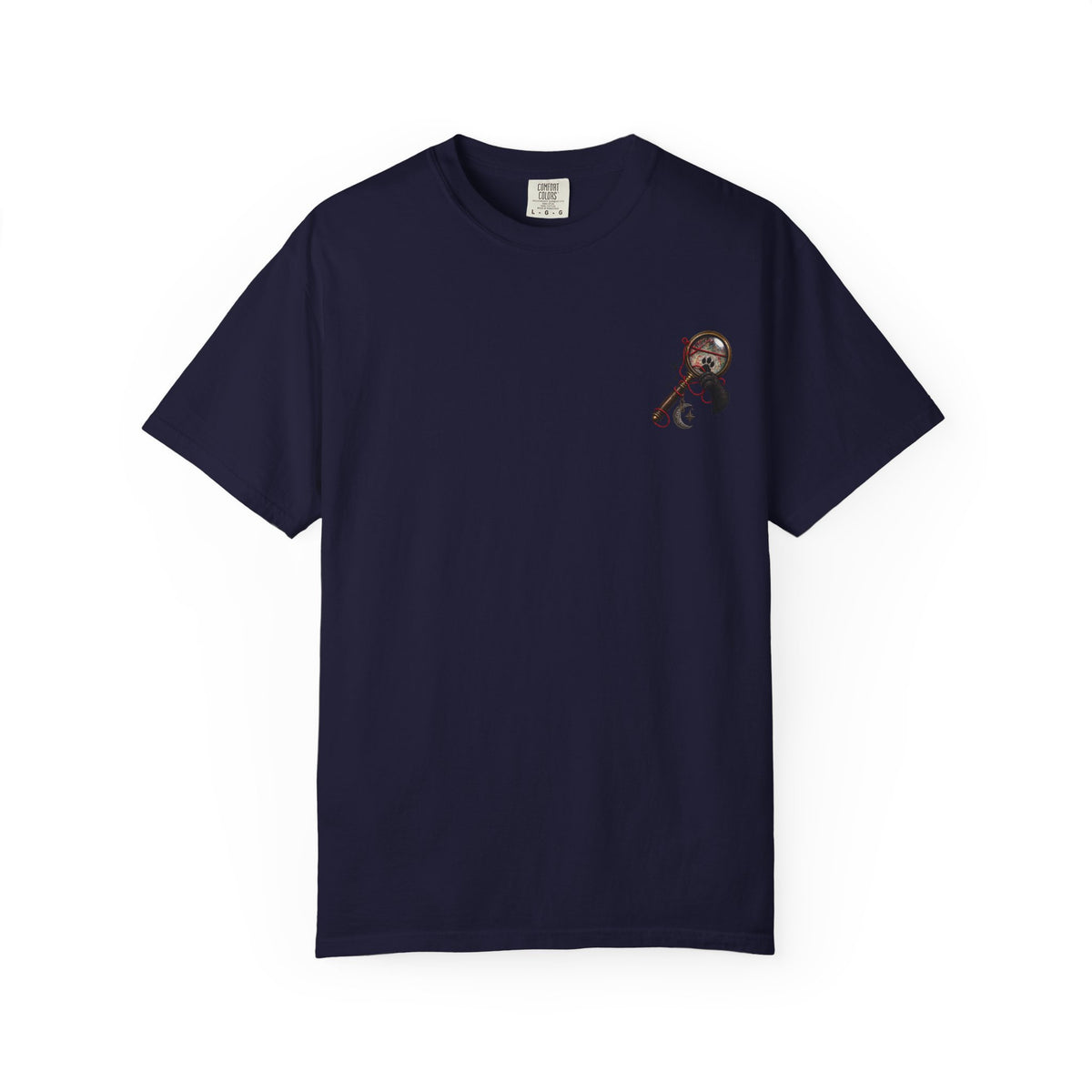 Mystery Evidence Board T-Shirt — Crime Scene Collage Graphic Tee