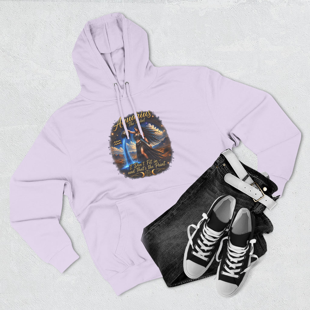 Aquarius Rebel Zodiac Hoodie
