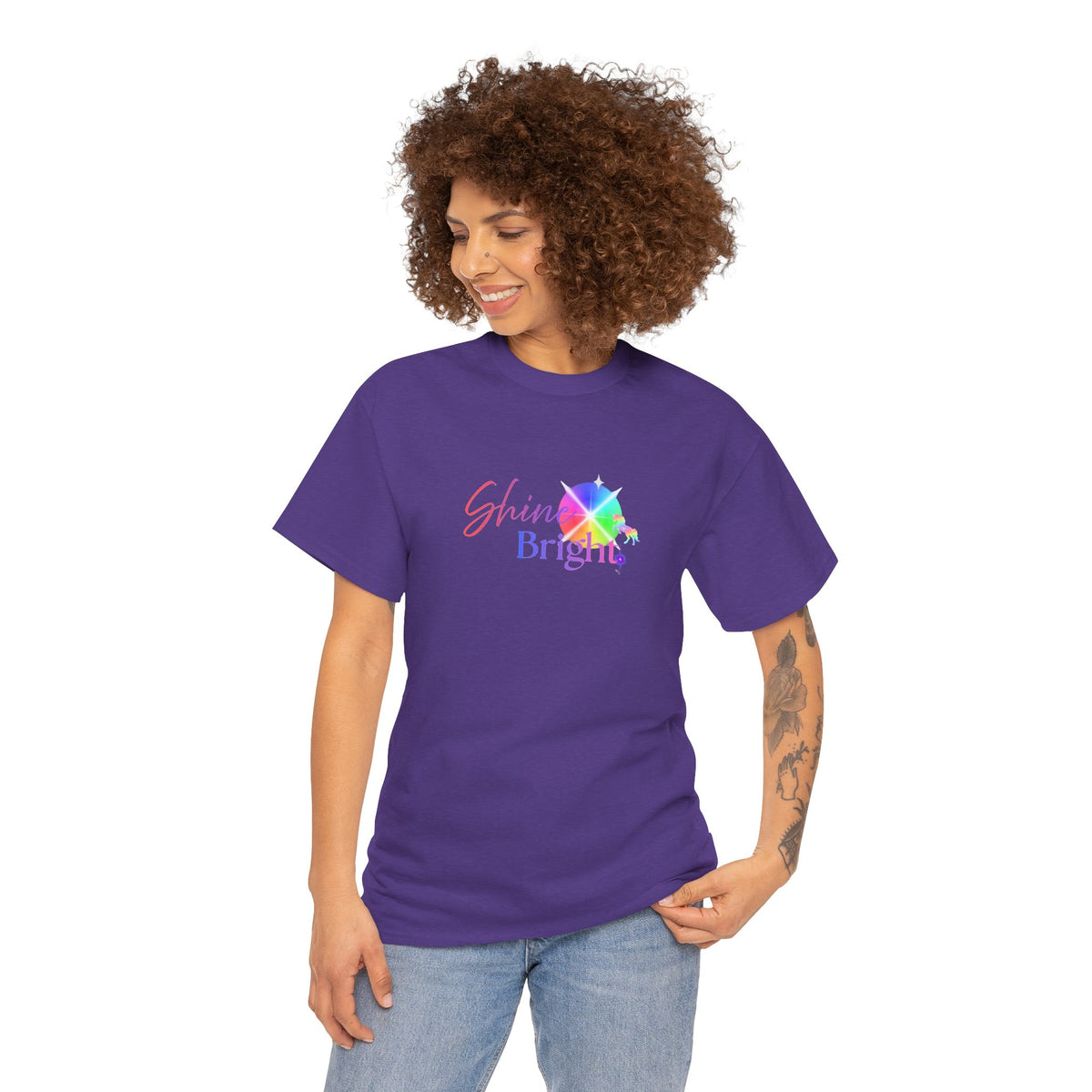 Shine Bright Pastel Graphic Tee