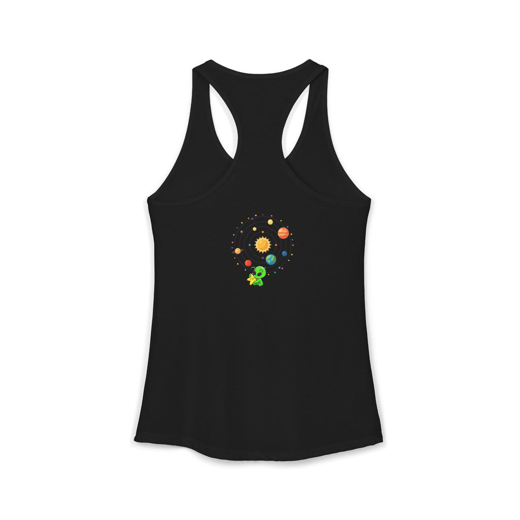 Stay Weird Alien Graphic Tank