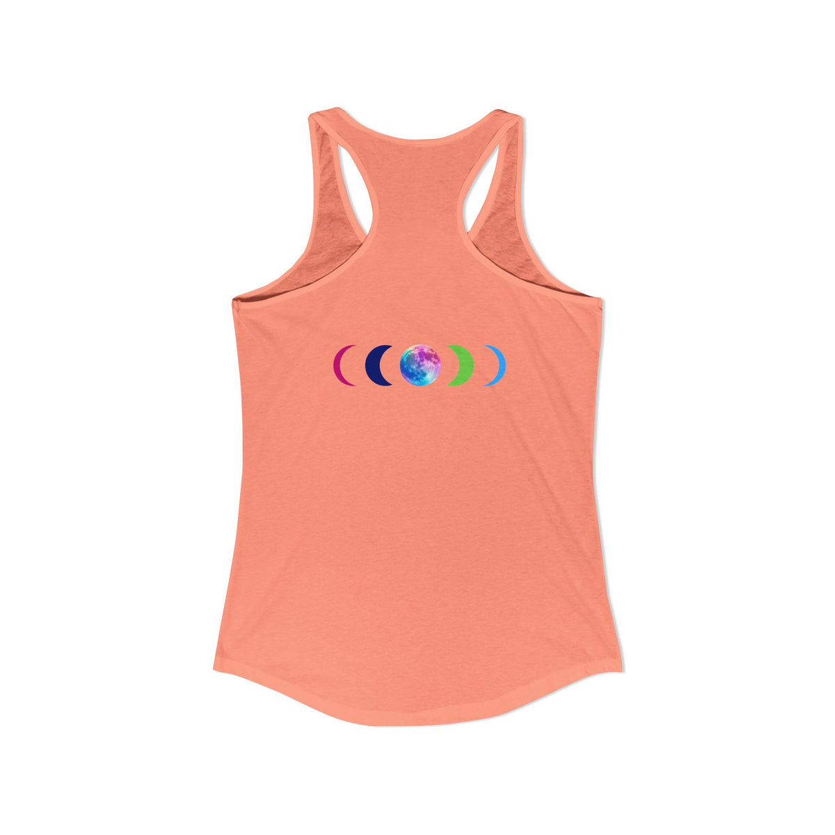 Rainbow Wolf Tank Top | Women's Racerback