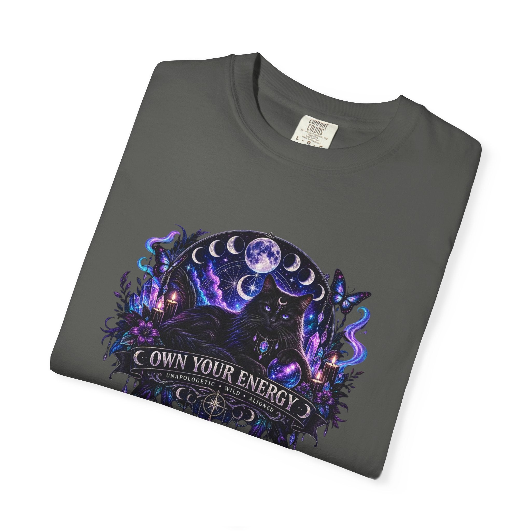 Own Your Energy T-Shirt — Mystic Moon Forest Graphic Tee