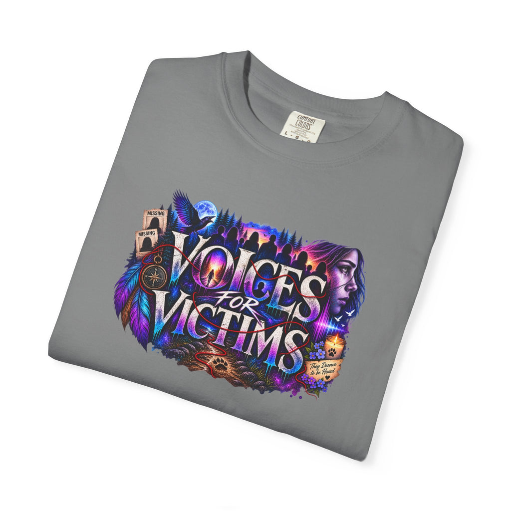 Voices for Victims Graphic T-Shirt — Support & Awareness Tee