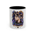 Gemini Zodiac Cat Coffee Mug — Siamese Astrology 11/15oz Accent Mug