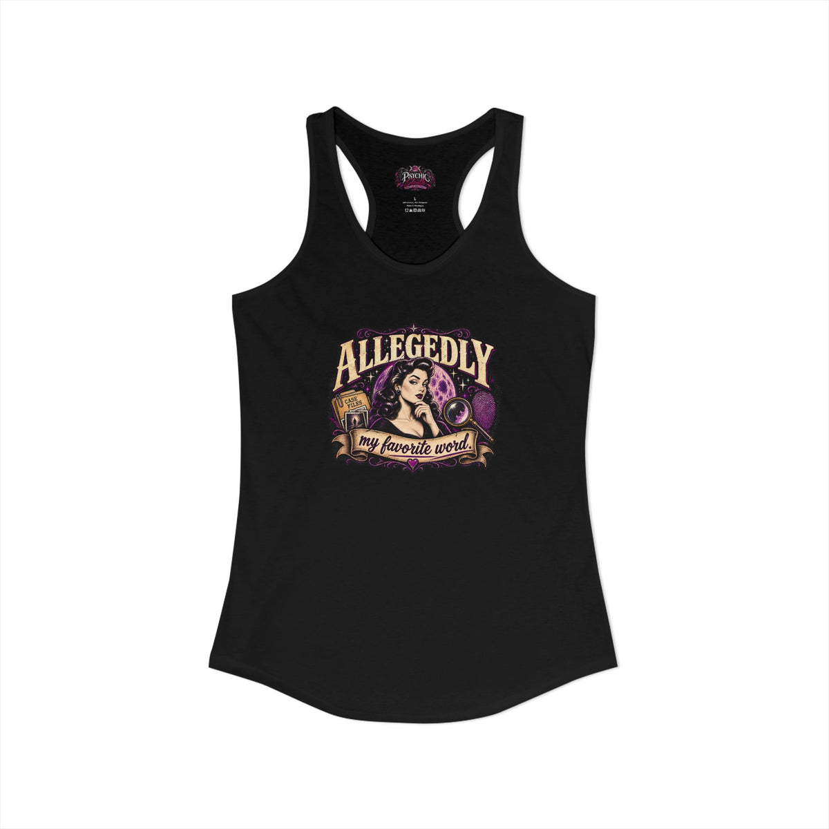 Allegedly My Favorite Word Graphic Tank
