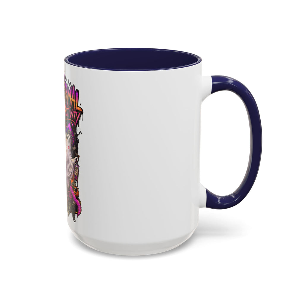 Coffee Mug — 'Paranormal Activity' Ghost Pole Dancing Halloween Accent Mug (11/15oz)