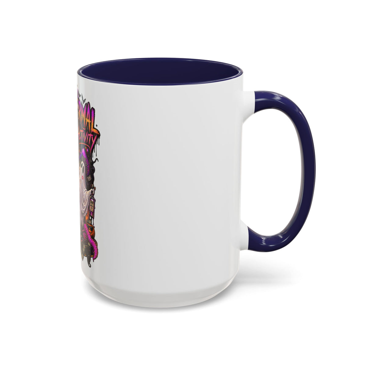 Coffee Mug — 'Paranormal Activity' Ghost Pole Dancing Halloween Accent Mug (11/15oz)